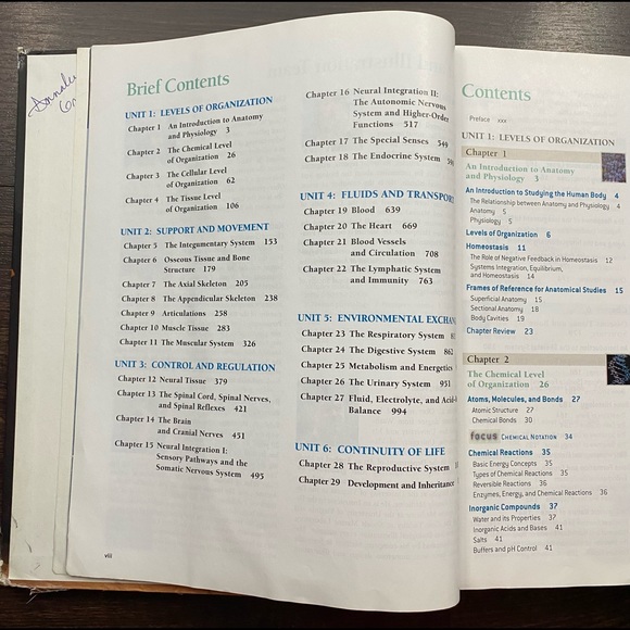 🔬 College Textbook Fundamentals of Anatomy and Physiology 7th Addition - Picture 6 of 16